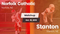 Matchup: Norfolk Catholic vs. Stanton  2019