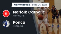 Recap: Norfolk Catholic  vs. Ponca  2020