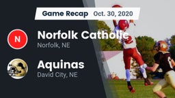 Recap: Norfolk Catholic  vs. Aquinas  2020