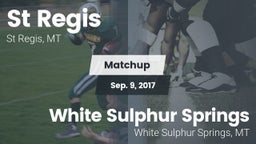 Matchup: St Regis HS vs. White Sulphur Springs  2017