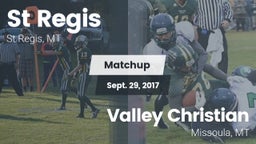 Matchup: St Regis HS vs. Valley Christian  2017