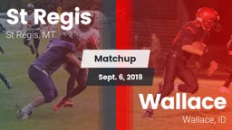 Matchup: St Regis HS vs. Wallace  2019