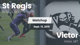 Matchup: St Regis HS vs. Victor  2019