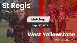 Matchup: St Regis HS vs. West Yellowstone  2019