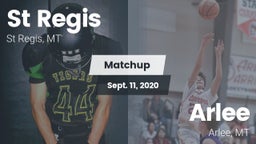 Matchup: St Regis HS vs. Arlee  2020