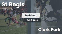 Matchup: St Regis HS vs. Clark Fork  2020
