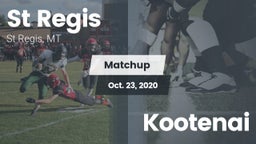Matchup: St Regis HS vs. Kootenai  2020