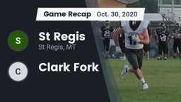 Recap: St Regis  vs. Clark Fork  2020