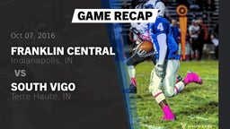 Recap: Franklin Central  vs. South Vigo  2016