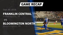 Recap: Franklin Central  vs. Bloomington North  2016