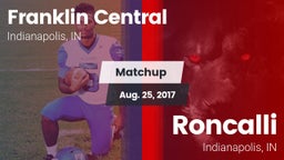 Matchup: Franklin Central vs. Roncalli  2017