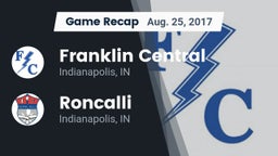 Recap: Franklin Central  vs. Roncalli  2017