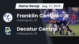 Recap: Franklin Central  vs. Decatur Central  2018