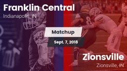Matchup: Franklin Central vs. Zionsville  2018