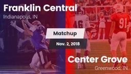 Matchup: Franklin Central vs. Center Grove  2018