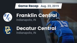 Recap: Franklin Central  vs. Decatur Central  2019