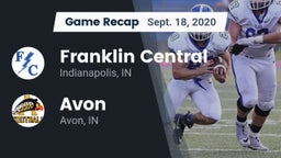 Recap: Franklin Central  vs. Avon  2020