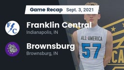 Recap: Franklin Central  vs. Brownsburg  2021