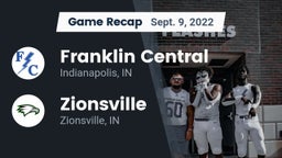 Recap: Franklin Central  vs. Zionsville  2022