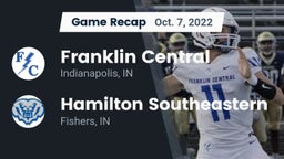 Recap: Franklin Central  vs. Hamilton Southeastern  2022