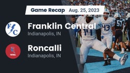 Recap: Franklin Central  vs. Roncalli  2023