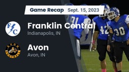 Recap: Franklin Central  vs. Avon  2023