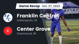 Recap: Franklin Central  vs. Center Grove  2023