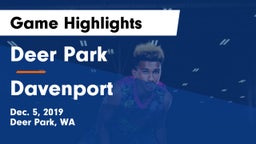 Deer Park  vs Davenport  Game Highlights - Dec. 5, 2019