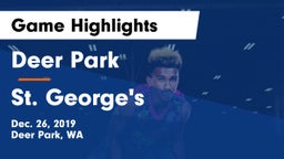 Deer Park  vs St. George's  Game Highlights - Dec. 26, 2019