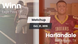 Matchup: Winn  vs. Harlandale  2016