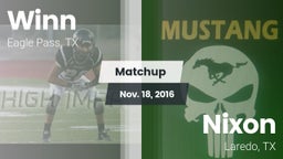 Matchup: Winn  vs. Nixon  2016