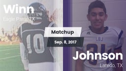 Matchup: Winn  vs. Johnson  2017