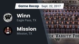 Recap: Winn  vs. Mission  2017