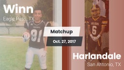 Matchup: Winn  vs. Harlandale  2017