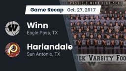 Recap: Winn  vs. Harlandale  2017