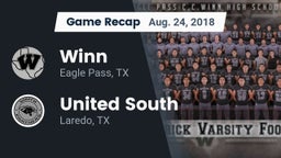 Recap: Winn  vs. United South  2018
