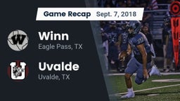 Recap: Winn  vs. Uvalde  2018