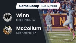 Recap: Winn  vs. McCollum  2018