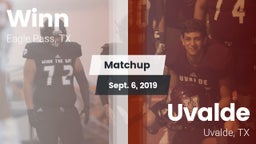 Matchup: Winn  vs. Uvalde  2019