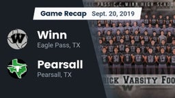 Recap: Winn  vs. Pearsall  2019