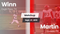 Matchup: Winn  vs. Martin  2019