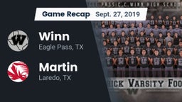 Recap: Winn  vs. Martin  2019