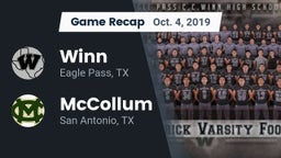 Recap: Winn  vs. McCollum  2019