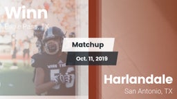 Matchup: Winn  vs. Harlandale  2019