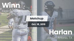 Matchup: Winn  vs. Harlan  2019