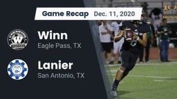Recap: Winn  vs. Lanier  2020