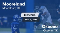 Matchup: Mooreland High vs. Okeene  2016