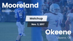 Matchup: Mooreland High vs. Okeene  2017