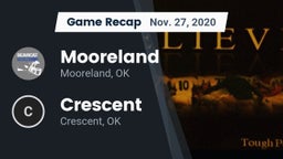 Recap: Mooreland  vs. Crescent  2020