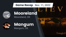 Recap: Mooreland  vs. Mangum  2022